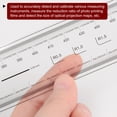 thumbnail image 6 of Uxcell Film Flexible Ruler 60cm 0.1mm Scale with R Angle & Width Lines PET Plastic Folding Straight Ruler, 6 of 6