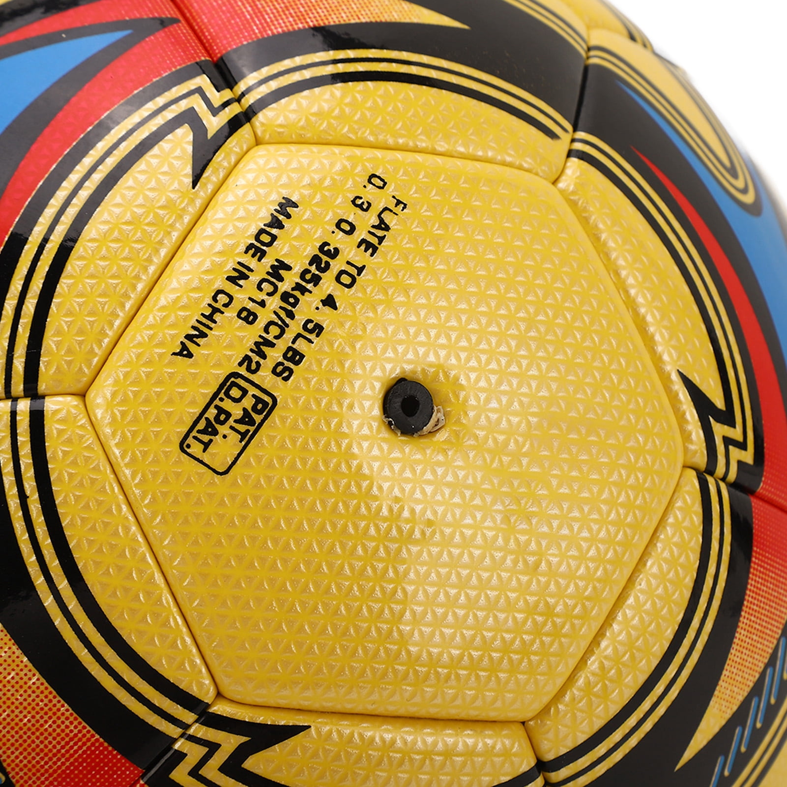 NFTIGB Soccer Ball Size 5 PU Football Wear Resistant Soft Touch Sports Ball for Game Matches Kids Adults Outdoor Indoor Play Official Size (8.66 inches / 22 cm)