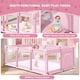thumbnail image 5 of Baby Playpen Fshibila 188 x 127 cm con malla suave y transpirable rosa, 5 of 7
