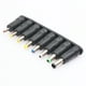 thumbnail image 3 of Juego De Enchufes Para Portátiles 8 Uds puntas en ángulo adaptador de corriente Universal para portátil conector de enchufe, 3 of 8