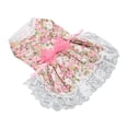 thumbnail image 4 of Vestido floral para perros,Vestido para perros Ropa suave y transpirable para mascotas Vestido para perros Diseño revolucionario, 4 of 8