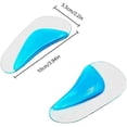 thumbnail image 3 of 4 Pairs Gel Arch Support Insoles, Silicone Orthotic Arch Support Insoles For Flat Feet, 3 of 5