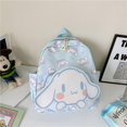 thumbnail image 1 of 28CM Kawaii Sanrio Hello Kitty Cinnamoroll Kuromi Cartoon Book Bag Student Backpack Cartoon Anime School Bag Gift For Friend, 1 of 1