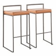 thumbnail image 2 of LumiSource Fuji Stacker Barstool - Set of 2, 2 of 6