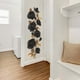 thumbnail image 3 of Papel Higiénico Negro Rosa Negra Y Hoja de Oro Baño Y Inodoro Decoración de Pared Pegatinas Inodoros para Baños, 3 of 7