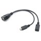 thumbnail image 4 of Cable de extensión USB OTG para teléfono inteligente con cable de datos alimentado para Android, 4 of 7