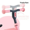 thumbnail image 4 of Yvolution Velo Toddler Balance Bike 9'' Wheel (Pink) Boys and Girls, 18 Months to 3 Years Old, 4 of 9