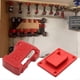 thumbnail image 2 of For Milwaukee M18 18V Battery Tool Holders Battery Holders Wall Mount Red Drill Tool M8 Holder with, 2 of 5