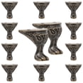 thumbnail image 1 of GOOHOCHY 12Pcs Small Feet for Box Zinc Alloy Dark Grey for Tool Boxes 2.9x2.7in, 1 of 8