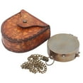 thumbnail image 5 of Rii Brand Brass Antique Color Engraved Compass to Daughter with Case, 5 of 6