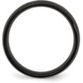 thumbnail image 3 of Chisel Stainless Steel Brushed Black IP-plated 8.2mm Band - Ring Size 11.0, 3 of 8