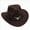 A10-Coffee, variant on Toddler Cowboy Hat, Felt Cowboy Hats for 1-15, Western Cowgirl Costume for Kids, Boy and Girl Khaki 3-8 Years