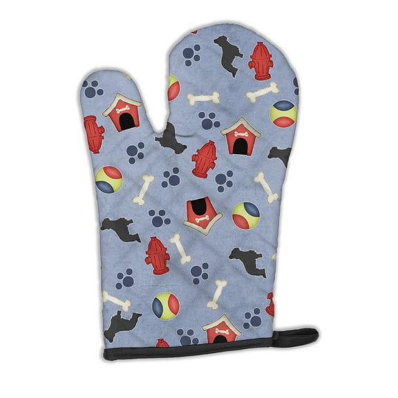 Briard Dog House Collection Oven Mitt