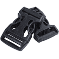 thumbnail image 5 of 12Pcs Plastic Side Quick Release Buckles Clip for 25mm Webbing Band Black, 5 of 8