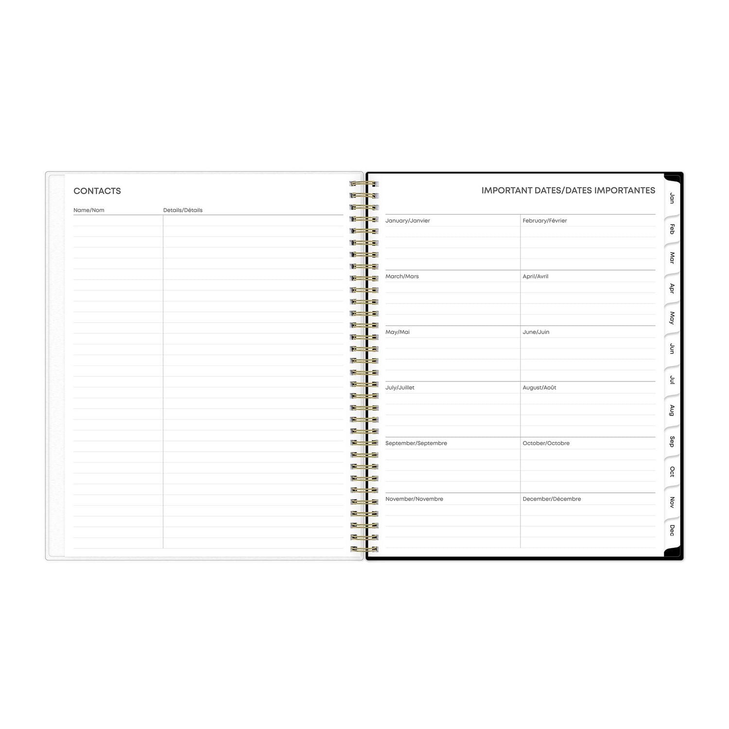 2025 Weekly Monthly Planner, 8.5 x 11, Blue Sky, Isa Meadow, 8.5x11 Weekly/Monthly Planner