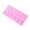Pink, variant on Joernso 12 Grids Clear Empty Nail Art Tips Beads Decor Jewelry Storage Box Holder Case