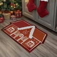 thumbnail image 6 of AUDeals Christmas Doormat Cute Holiday Welcome Mat for Indoor/Outdoor, Non-Slip Door Rug (Festive House Decor, Bathroom, Porch, Entryway), 6 of 9