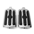 thumbnail image 6 of Krator Chrome Foot Pegs Footrest, 1 Pair, Compatible with Harley Davidson FXDB Dyna Daytona 1991-2017, 6 of 6