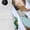 White, variant on Mallard Ducks Wild Birds1 for Women's Double Layer Athletic Shorts High-Performance Gym Shorts with Inner Pocket, Elastic Waistband-XX-Large
