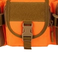 thumbnail image 4 of Riñonera táctica, riñonera militar, riñonera para senderismo y trekking, NUEVA naranja, 4 of 7