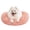 Pink-S(23’’x 23’’), variant on Dog Bed Comfortable Donut Cuddler Round Ultra Soft Washable And Cat Cushion (20''/23''/30''/36'') (36''x36''  Brown)