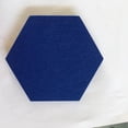 thumbnail image 1 of Pegatinas de pared de fieltro hexagonales, fondo vivo no tejido, renovación de pared interior, pegatinas de pared autoadhesivas, varios tamaños, 1 of 1