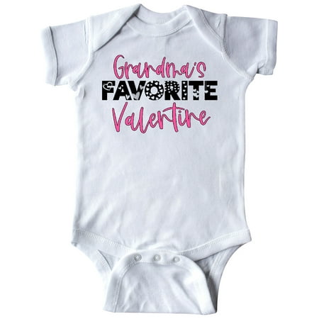 

Inktastic Grandma s Favorite Valentine Gift Baby Boy or Baby Girl Bodysuit