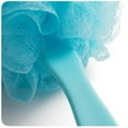 thumbnail image 4 of Casewin 1pcs Loofah Sponge Back Scrubber - Men & Women Long Handled Exfoliating Bath & Shower Body Brush - Handheld Luffa Pouf on a Stick for Body, Face Washing - Spa Wash (Blue), 4 of 8