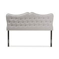 thumbnail image 3 of Baxton Studio Emma Modern and Contemporary Greyish Beige Fabric King Size Headboard, 3 of 6
