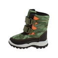 thumbnail image 2 of Rugged Bear Little Kids  Boys Snow Boots, Greenorange, 6, 2 of 5