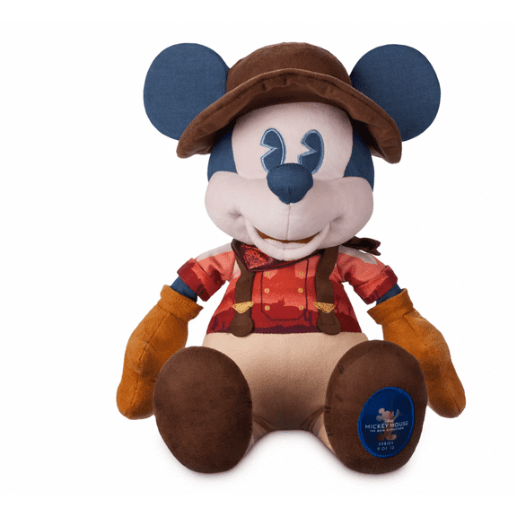 Disney 50th Mickey The Main Attraction Big Thunder Mountain Railroad Plush New