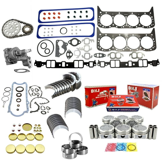 DNJ EK3103FM Master Engine Rebuild Kit Fits Cars & Trucks 87-90 Chevrolet 5.7L OHV V8 16V 350cid
