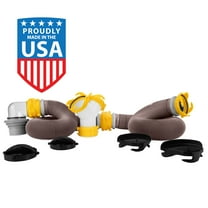 Camco Revolution 20-Foot RV Sewer Hose Kit - Multicolor, 15 Mil HTS Vinyl (39667)