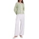 thumbnail image 2 of Suéteres de cárdigan elegantes para mujeres INSPIRE CHIC, de manga larga, tejido de punto acanalado, primavera y otoño, talla M, verde claro, 2 of 4