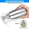 thumbnail image 5 of Stainless Steel Countertop Soap Dispenser 13.2 oz, EEEkit Rust-Proof Liquid Soap Pump Bottle for Kitchen, Bathroom and Countertop Hand Dish Lotion, 5 of 6