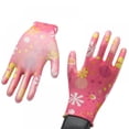 thumbnail image 5 of 4 Pair of Gardening Gloves, Breathable Flower Coated Women Work Gloves, Garden Gloves for Women, 5 of 13