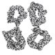 thumbnail image 1 of Cow Pattern Hair Tie for Decoration 40Pcs Womens Fabric Scrunchies, 1 of 5