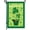 St Patrick''s Day Garden Flag, variant on St Patrick''s Day Garden Flag,Shamrock/Hat St Patricks Flag 12.5 x 18 Inch Double-Sided Display 2 Layer Linen for Garden and Home Decorations