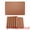 Brown, variant on Unique Bargains 6Pcs Faux Leather Rectangle Placemats Brown 17.7x11.8inch