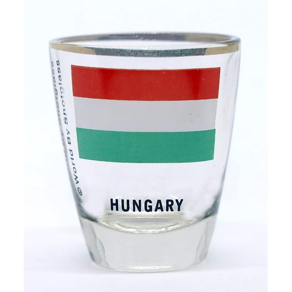 Hungary Flag Shot Glass