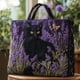 thumbnail image 5 of Uuiauoio Canvas Tote Bag Large Capacity Shoulder Bag for Women Fashion Printed Beach Shopping Work Travel Daily Use Gift Idea, 5 of 6