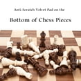 thumbnail image 4 of Amerous Magnetic Wooden Chess Set, 15 inches, 4 of 7
