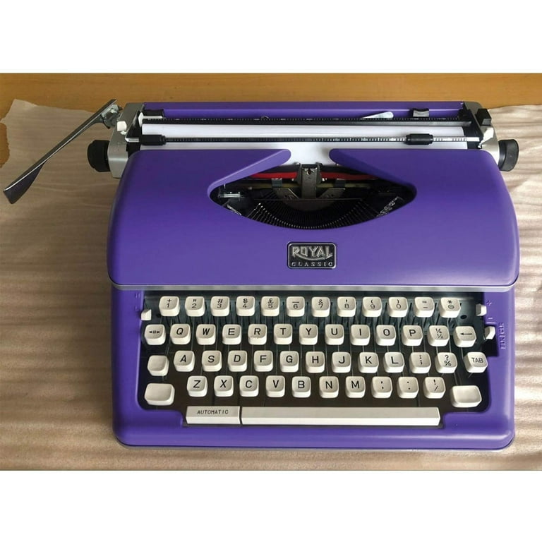 40+ Typewriter Purple Retro Revival Paper Stock Photos, Pictures &  Royalty-Free Images - iStock