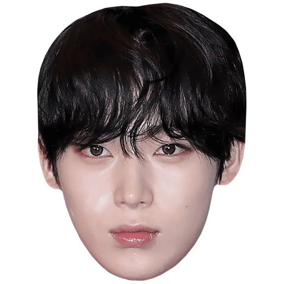 Kim Sunoo (Fringe) Big Head. Larger than life mask.