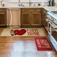 thumbnail image 2 of Dsscvnef Valentine's Day Kitchen Rugs and Mats Set of 2 Cushioned Anti Fatigue Kitchen Floor Mat Non Slip Waterproof Kitchen Rug Set Comfort Standing Mats, 2 of 6