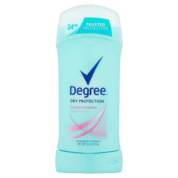 Degree Sheer Powder Antiperspirant Deodorant Stick, 2.6 oz