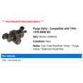 thumbnail image 2 of Purge Valve - Compatible with 1996 - 1999 BMW M3 1997 1998, 2 of 2