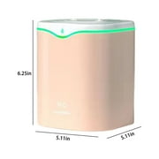 Dual-Hole Humidifier, Quiet Cool/Warm Mist for Bedroom, Plants, and Home Aromatherapy, 2L