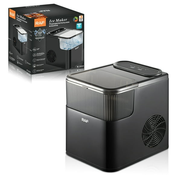 Countertop Ice Maker, Ice Machine with Ice Scoop for Home Kitchen Office Bar Party