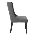 thumbnail image 3 of Modway Renew Parsons Fabric Dining Side Chairs - Set of 2 in Gray, 3 of 7